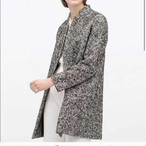 Zara Boucle Coat